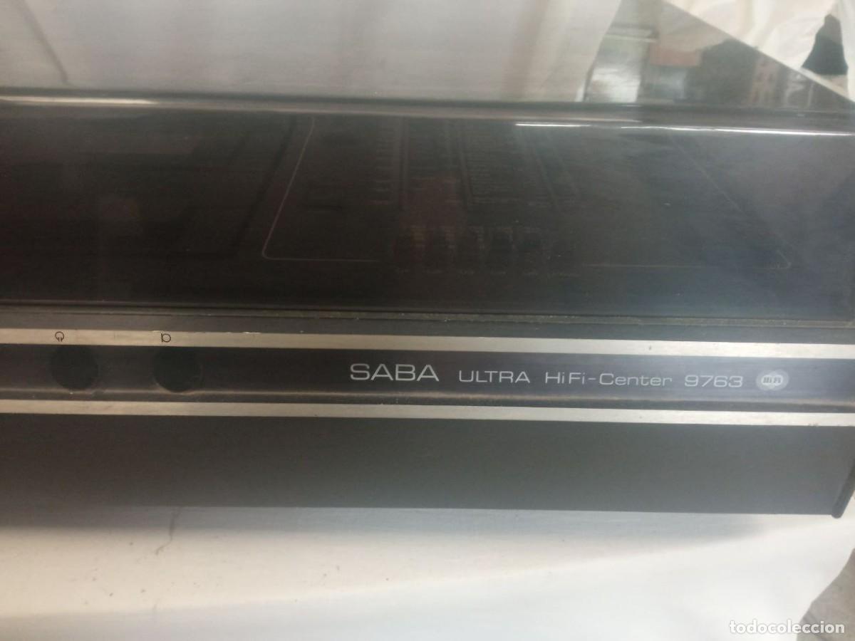 Radios antiguas: Tocadiscos SABA Ultra HiFi Center 9763 - Foto 5