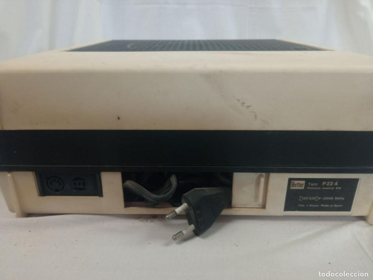Radios antiguas: Tocadiscos modelo BETTOR PSS A - Foto 2