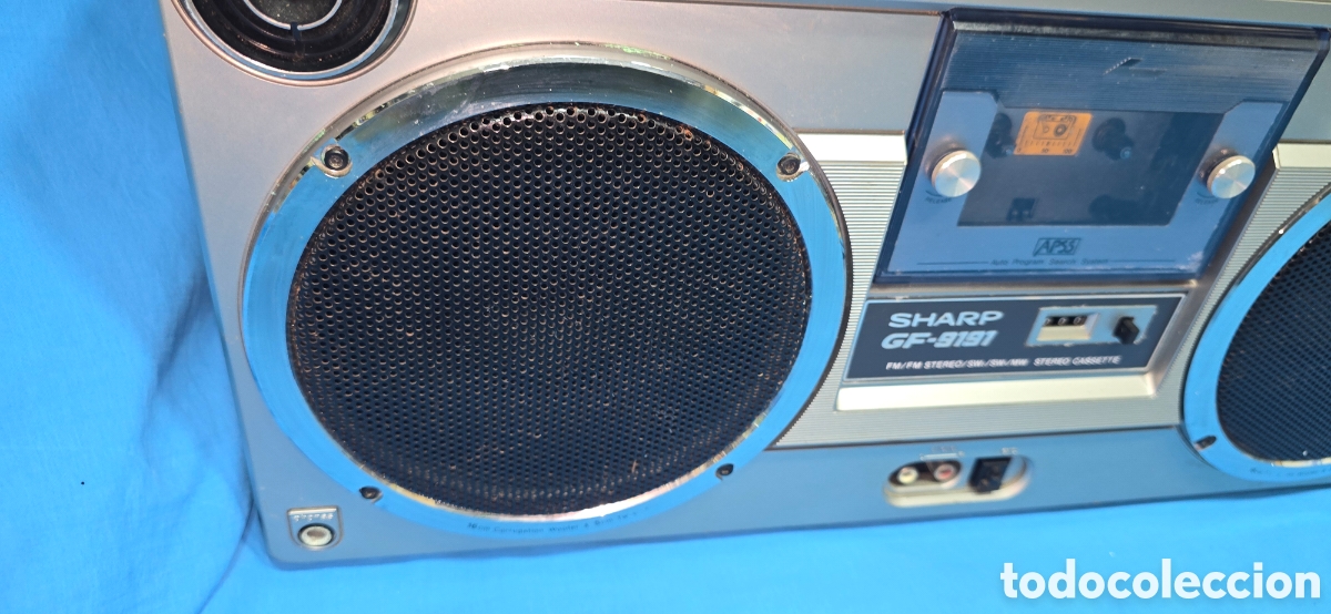 Radios antiguas: RADIO SHARP MODEL N&deg; GF-9191X . NO FUNCIONA. L - Foto 6