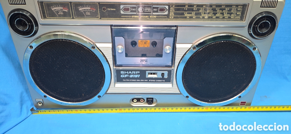 Radios antiguas: RADIO SHARP MODEL N&deg; GF-9191X . NO FUNCIONA. L - Foto 12