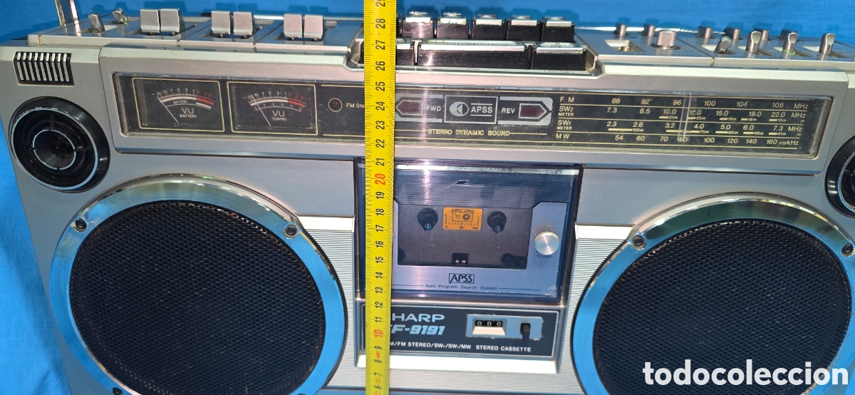 Radios antiguas: RADIO SHARP MODEL N&deg; GF-9191X . NO FUNCIONA. L - Foto 13