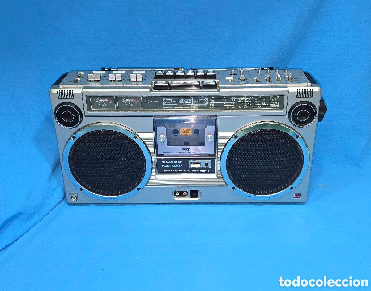 Radios antiguas: RADIO SHARP MODEL N&deg; GF-9191X . NO FUNCIONA. L - Foto 1