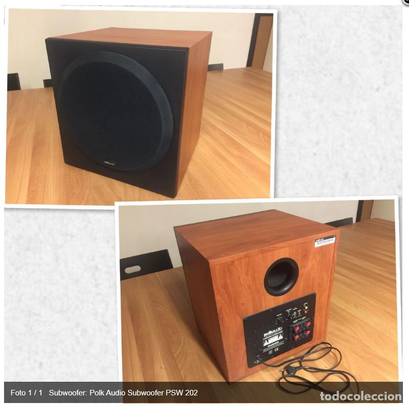 Radios antiguas: Subwoofer Polk Audio - Foto 4