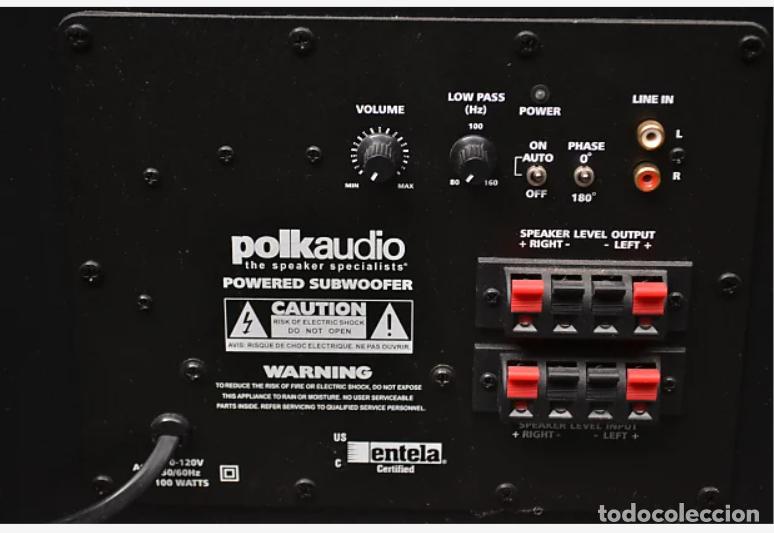 Radios antiguas: Subwoofer Polk Audio - Foto 7