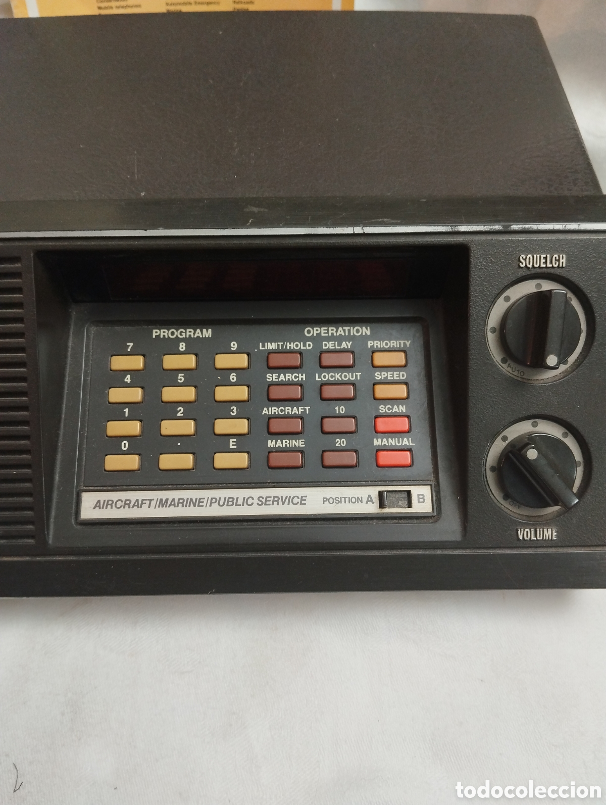Radios antiguas: RECEPTOR ESCANER DE RADIO BEARCAP - Foto 2
