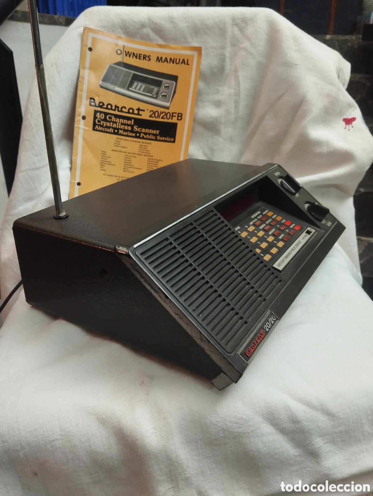 Radios antiguas: RECEPTOR ESCANER DE RADIO BEARCAP - Foto 3