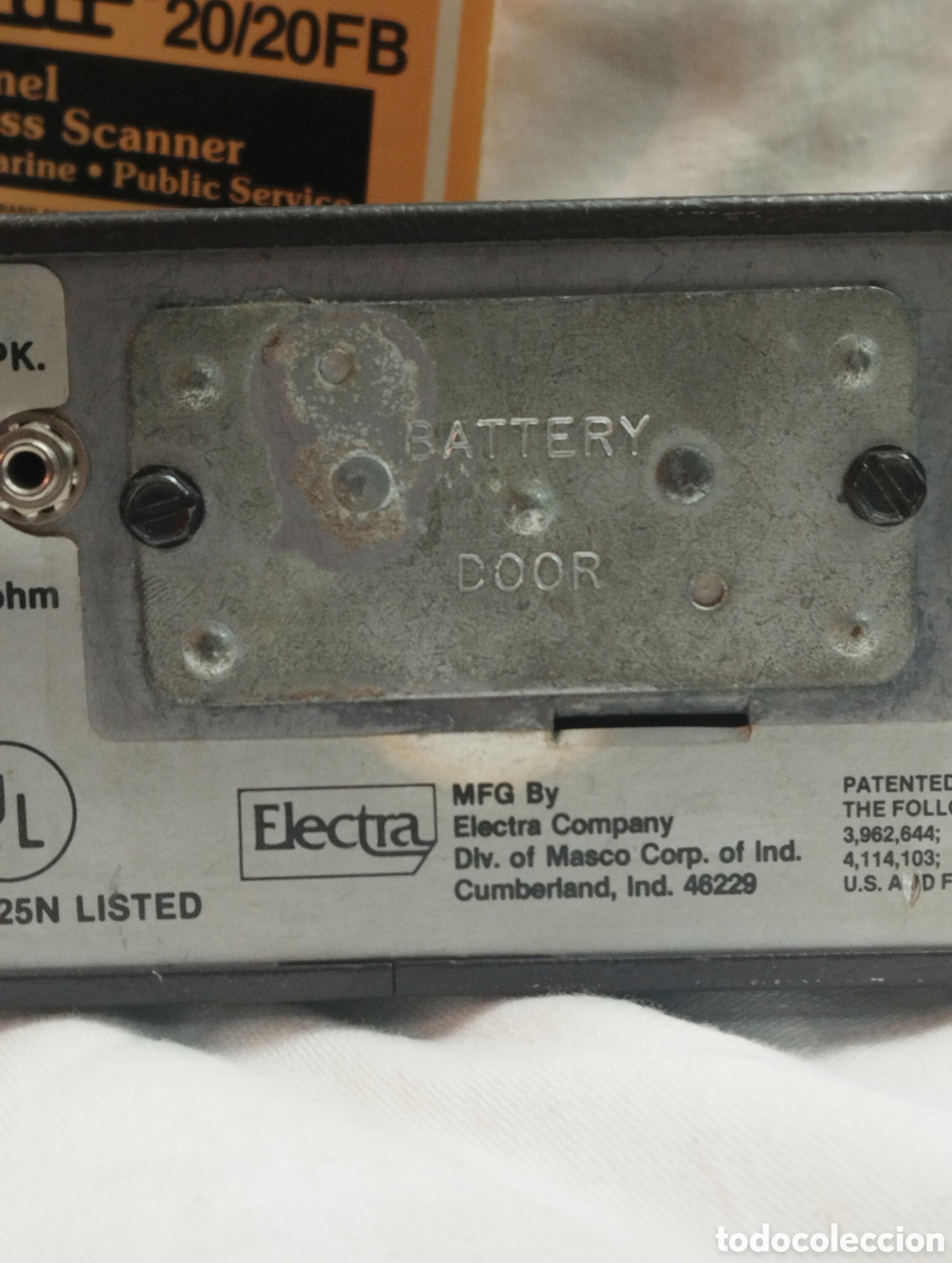 Radios antiguas: RECEPTOR ESCANER DE RADIO BEARCAP - Foto 5