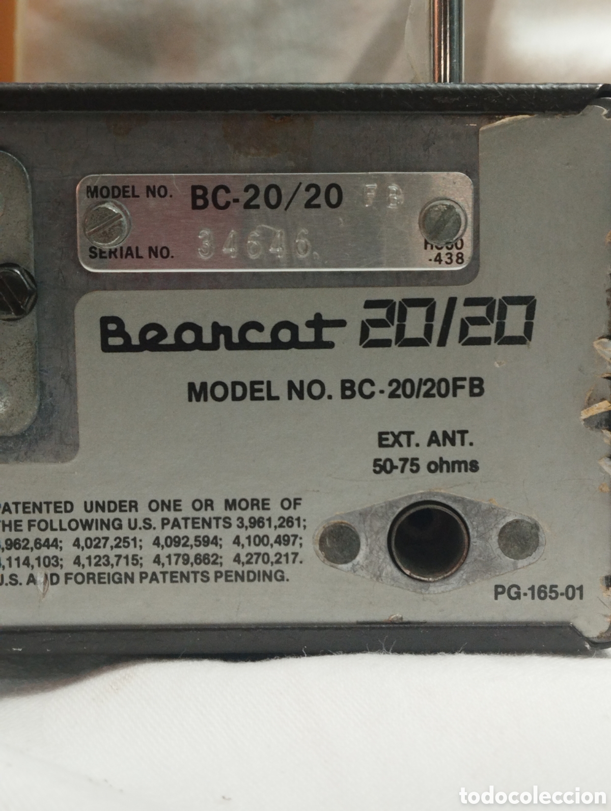 Radios antiguas: RECEPTOR ESCANER DE RADIO BEARCAP - Foto 6