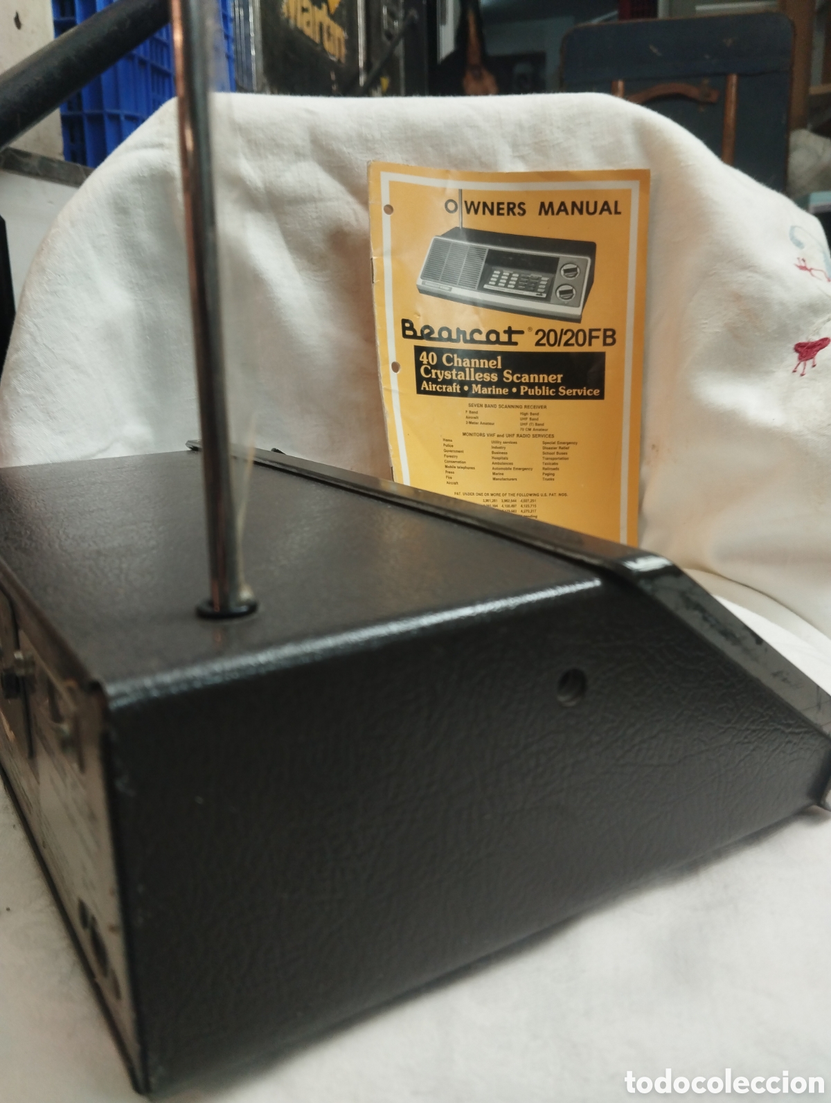 Radios antiguas: RECEPTOR ESCANER DE RADIO BEARCAP - Foto 8
