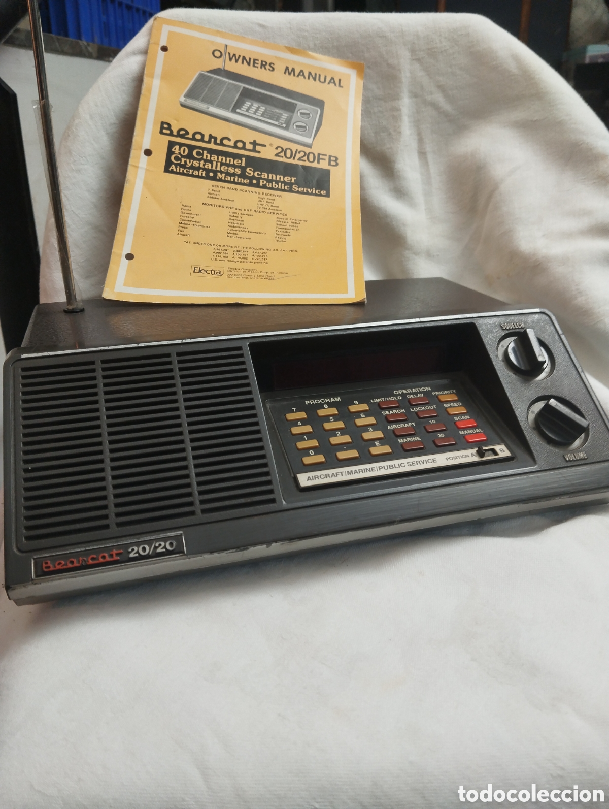 Radios antiguas: RECEPTOR ESCANER DE RADIO BEARCAP - Foto 10