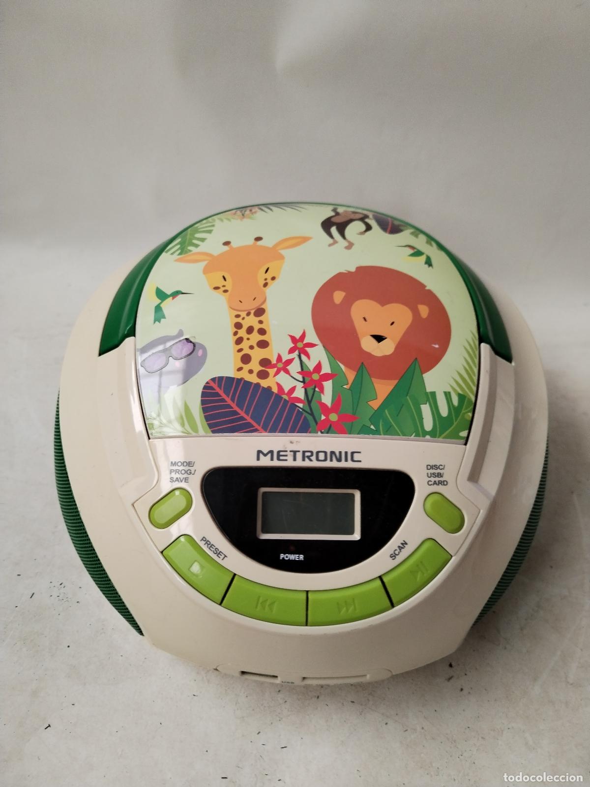 Radios antiguas: radio cd /mp3 metronic jungle - Foto 3