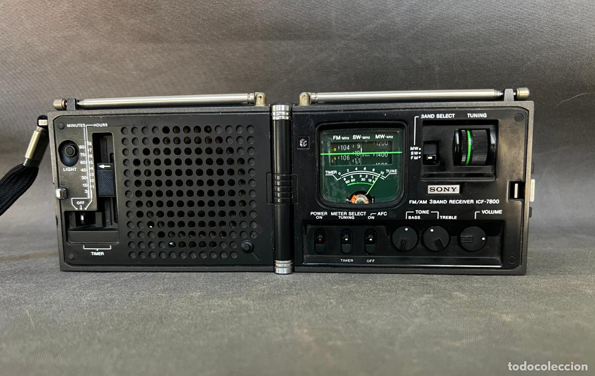 radio sony icf-7800 , fm/om/so , 70s , vintage, - Compra venta en