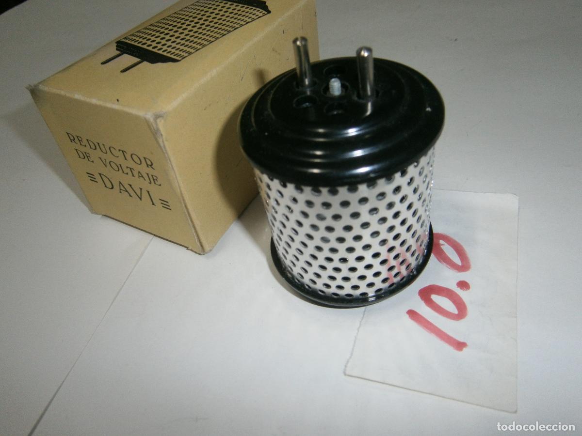 Radios antiguas: ANTIGUO REDUCTOR DE VOLTAJE NUEVO EN SU CAJA - Foto 2