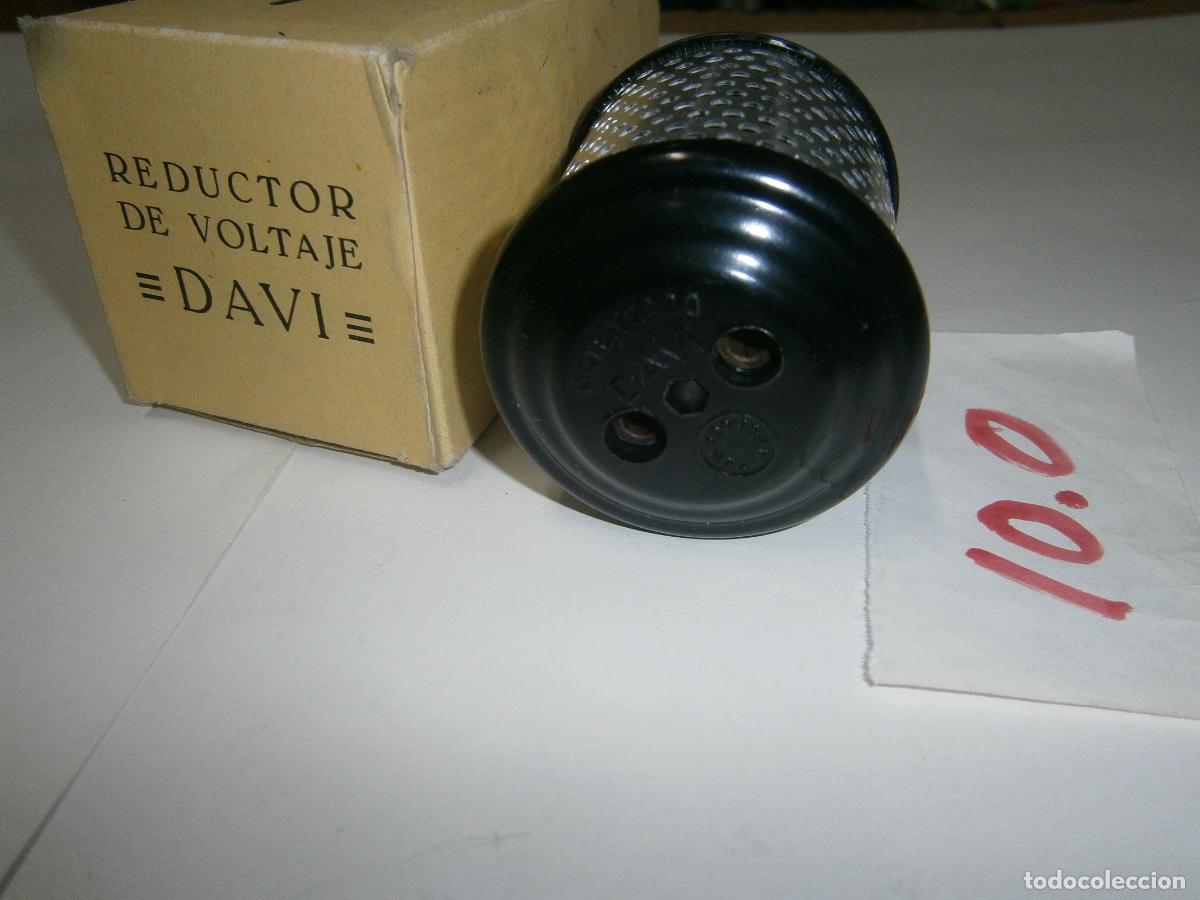 Radios antiguas: ANTIGUO REDUCTOR DE VOLTAJE NUEVO EN SU CAJA - Foto 3