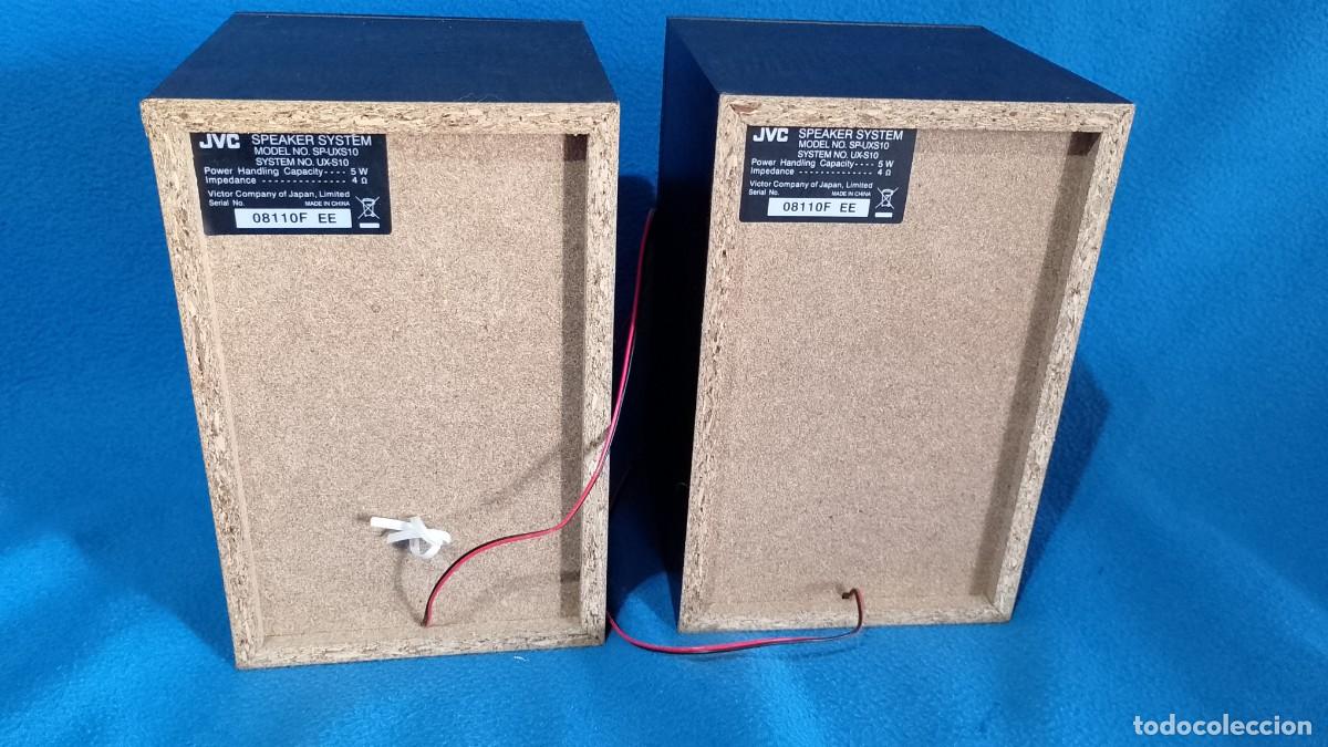 Radios antiguas: Altavoces JVC Modelo SPUXS10 - Foto 6