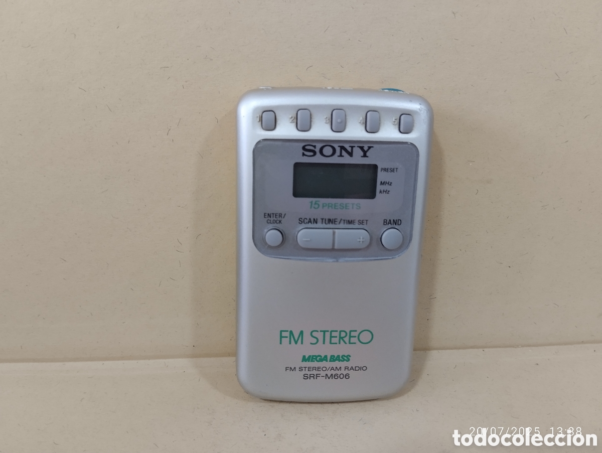 Radio FM SONY ICF-M600 - Photo, audio & vidéo