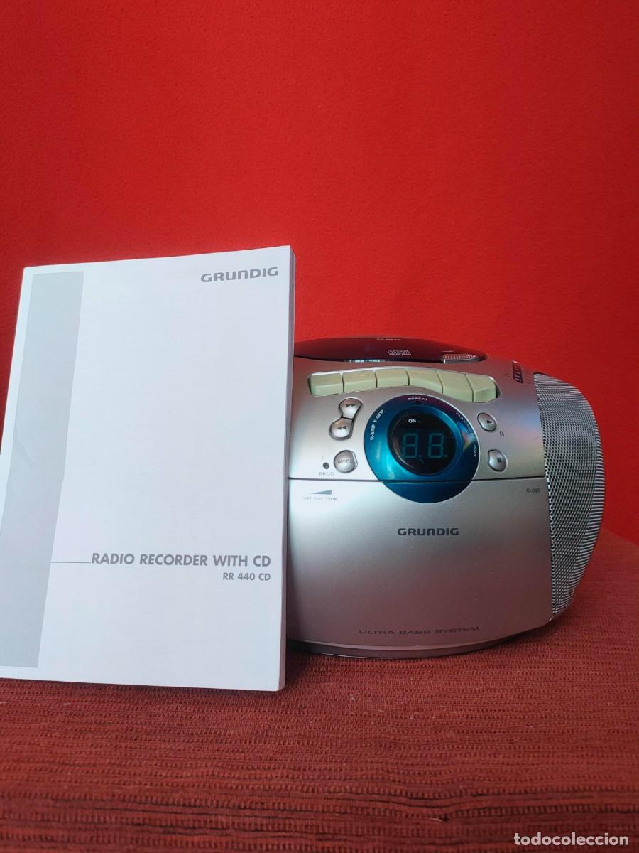 Radios antiguas: Radio CD Grundig- portatil - Foto 2