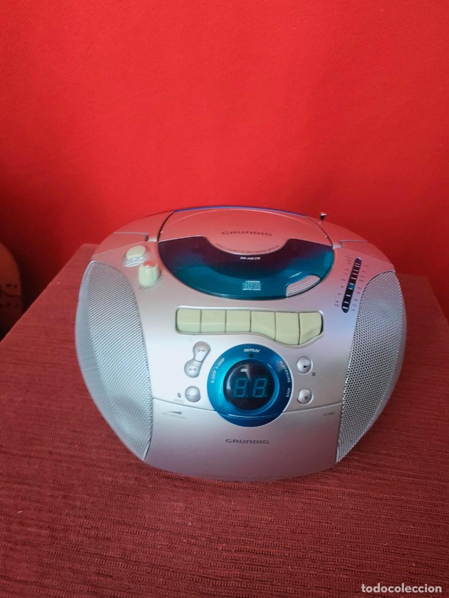 Radios antiguas: Radio CD Grundig- portatil - Foto 4