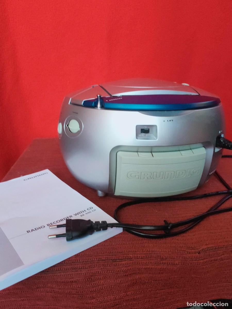 Radios antiguas: Radio CD Grundig- portatil - Foto 5