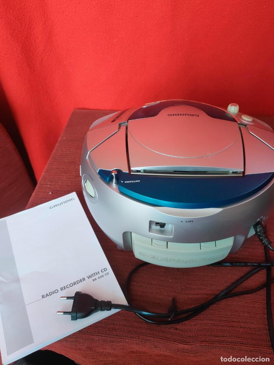 Radios antiguas: Radio CD Grundig- portatil - Foto 6