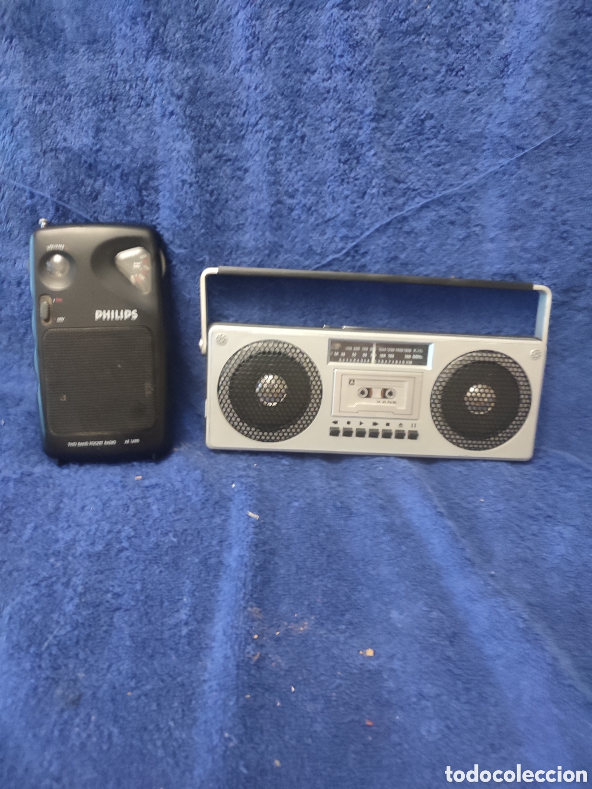 Radios antiguas: Lote 2 radios a pilas - Foto 1