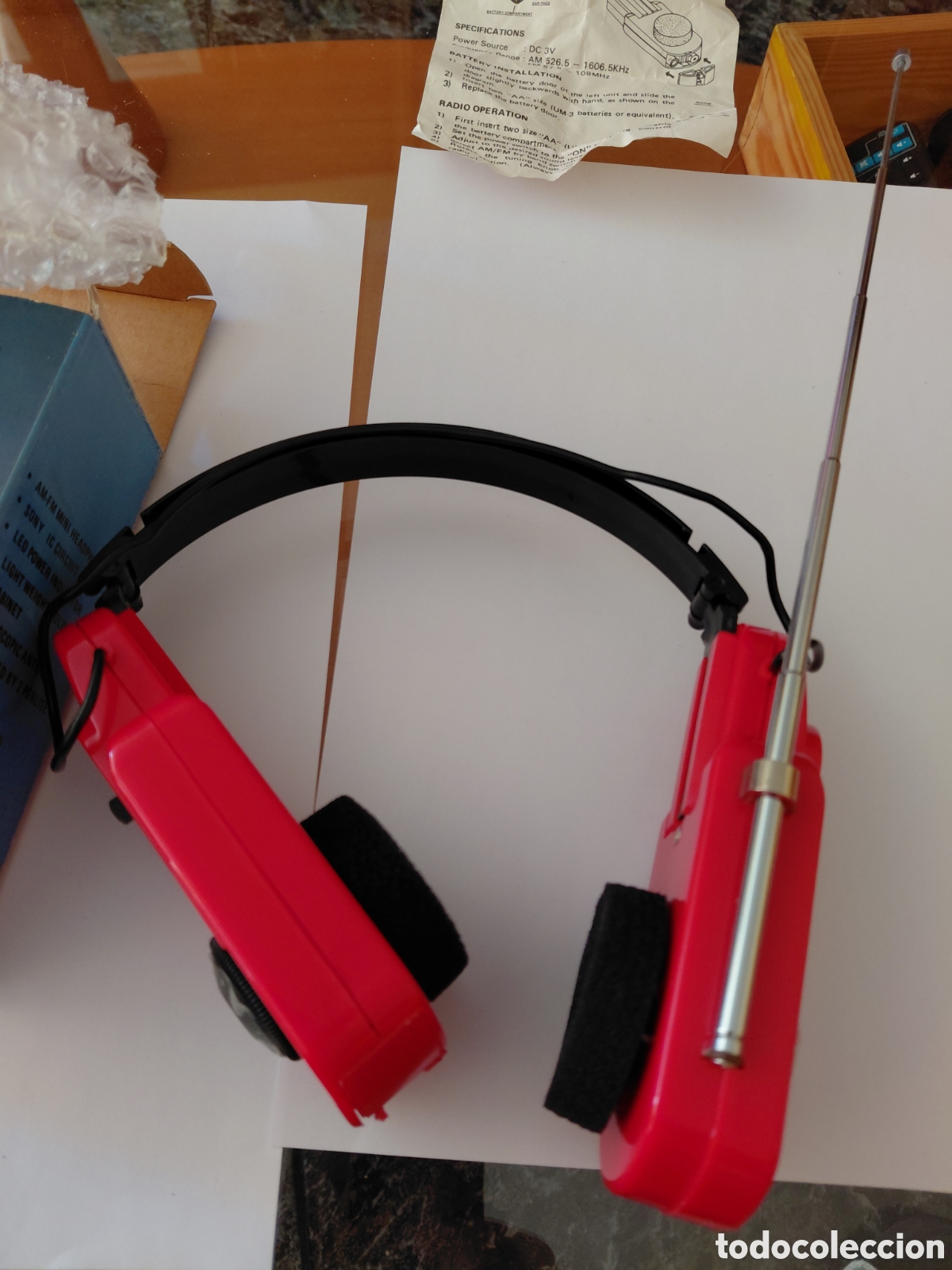 Radios antiguas: Radio internacional headphone - Foto 3
