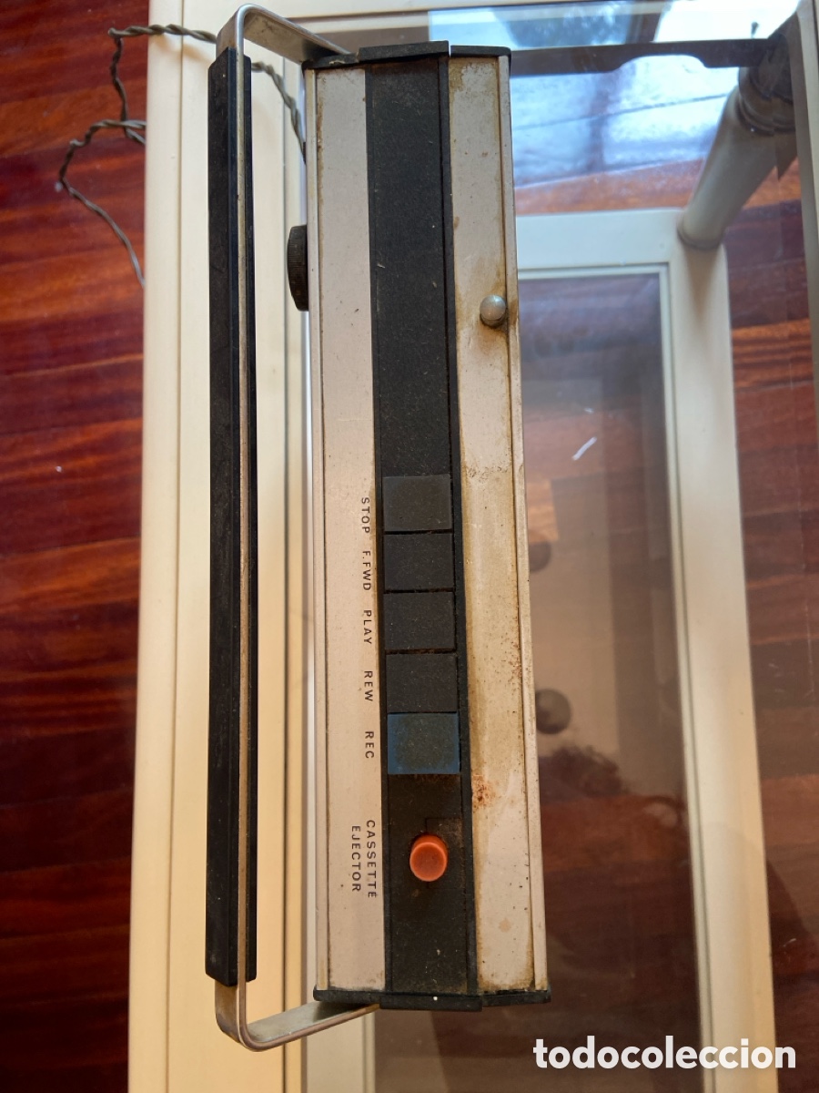 Radios antiguas: Radiocasete Tobisonic con micro - Foto 3