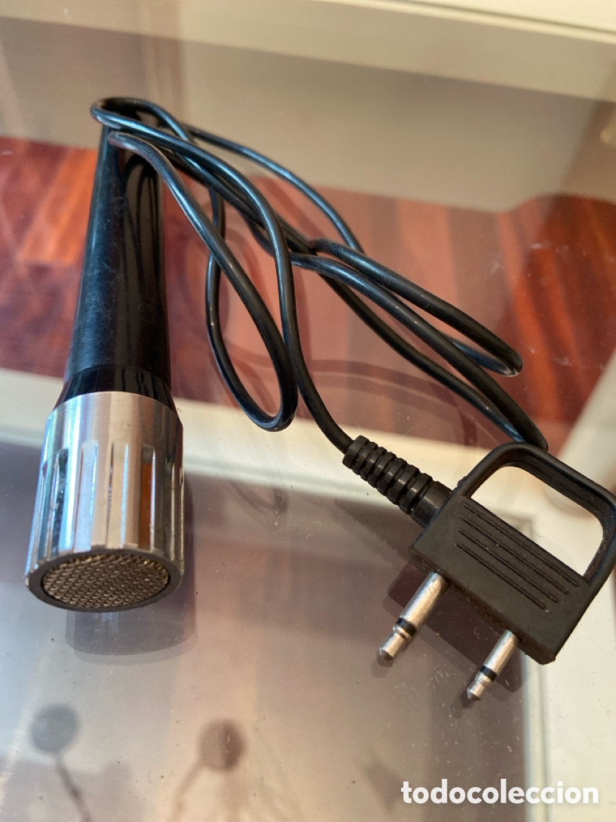 Radios antiguas: Radiocasete Tobisonic con micro - Foto 4