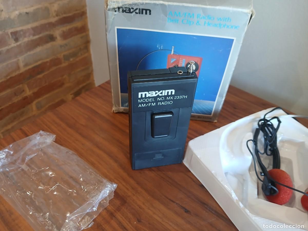 Radios antiguas: Radio transistor Maxim MX2337H - Foto 3
