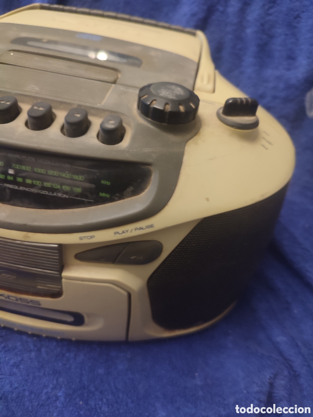 Radios antiguas: Radio CD casete Koss modelo PC1050T - Foto 7