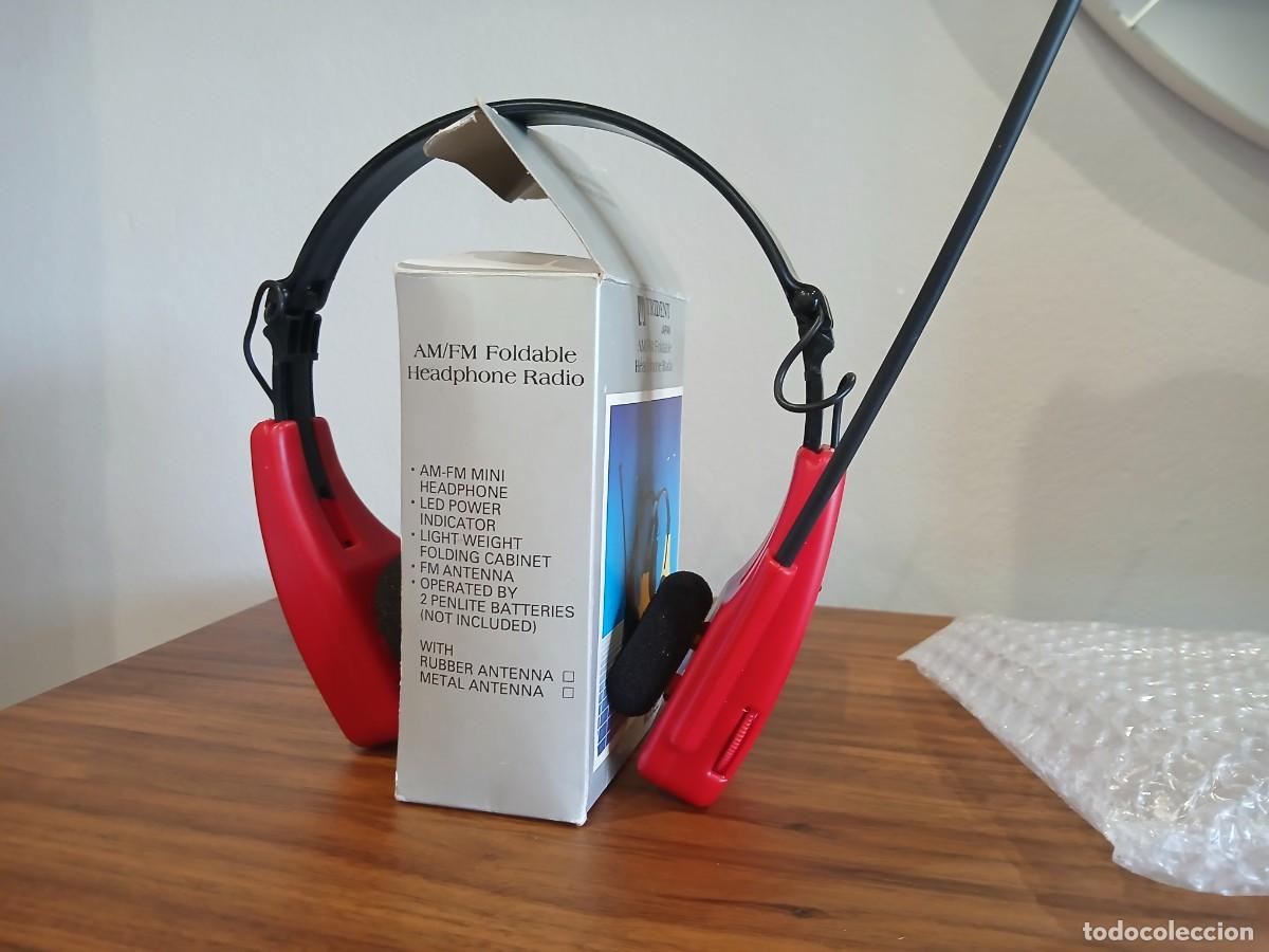 Radios antiguas: Radio transistor cascos Trident TR3000 - Foto 5