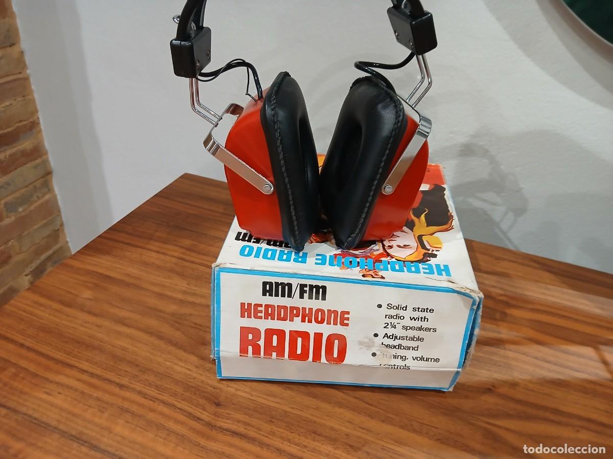 Radios antiguas: Radio transistor cascos Satsonic Am Fm - Foto 6
