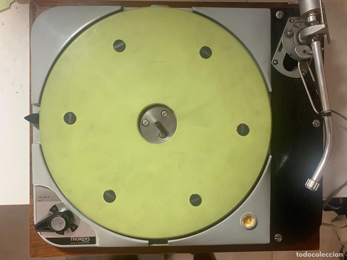 Radios antiguas: PLATO THORENS TD 124/II - Foto 2