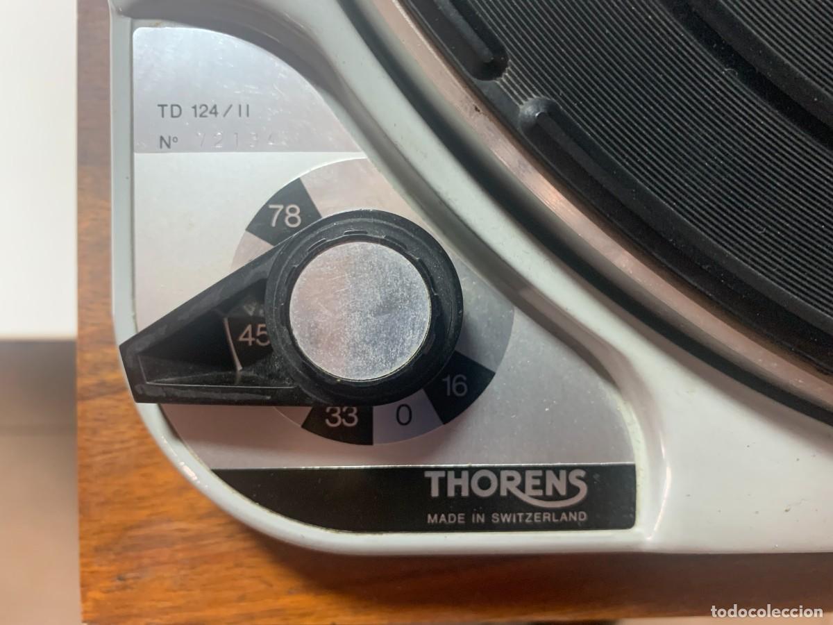 Radios antiguas: PLATO THORENS TD 124/II - Foto 5
