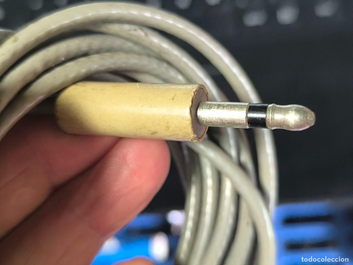 Radios antiguas: MICROFONO GELOSO GJ CABLE Y CONECTOR PARA GRABADORA - Foto 5