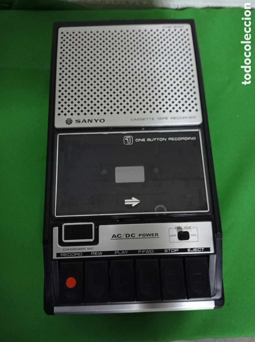 Radios antiguas: Grabadora reproductor de cassette - Foto 1