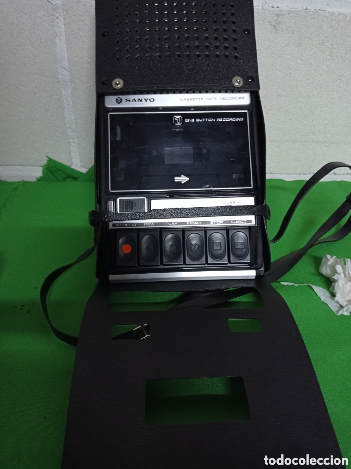 Radios antiguas: Grabadora reproductor de cassette - Foto 3