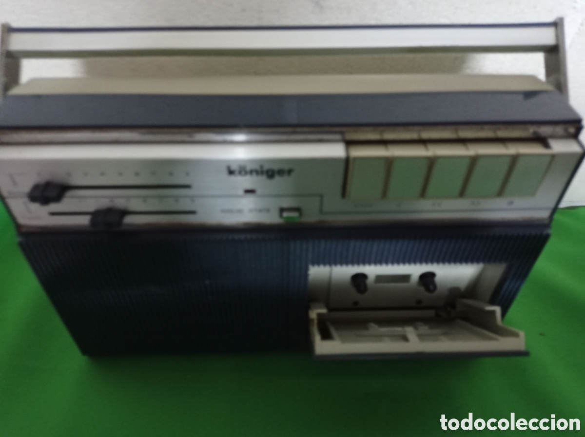 Radios antiguas: Cassette koniger modelo 3007 - Foto 2
