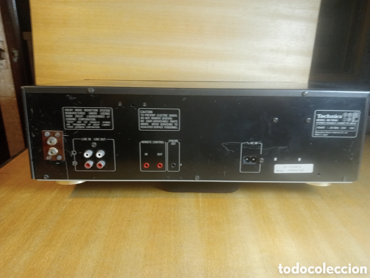 Radios antiguas: Pletina Doble .Technics RS-TR165. A&ntilde;o 1990. - Foto 2