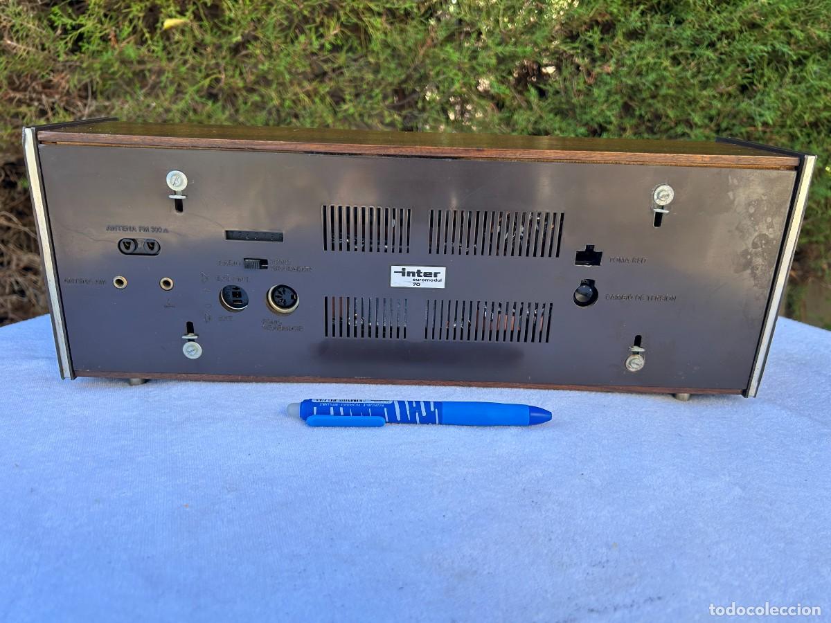 Radios antiguas: RADIO ANTIGUA INTER EUROMODUL 70 / FUNCIONANDO - Foto 3