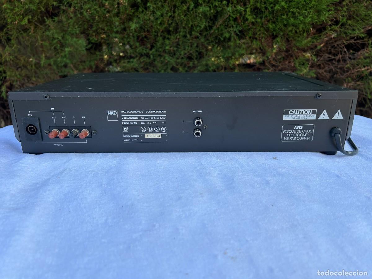 Radios antiguas: SINTONIZADOR NAD 4125 / FUNCIONANDO - Foto 2