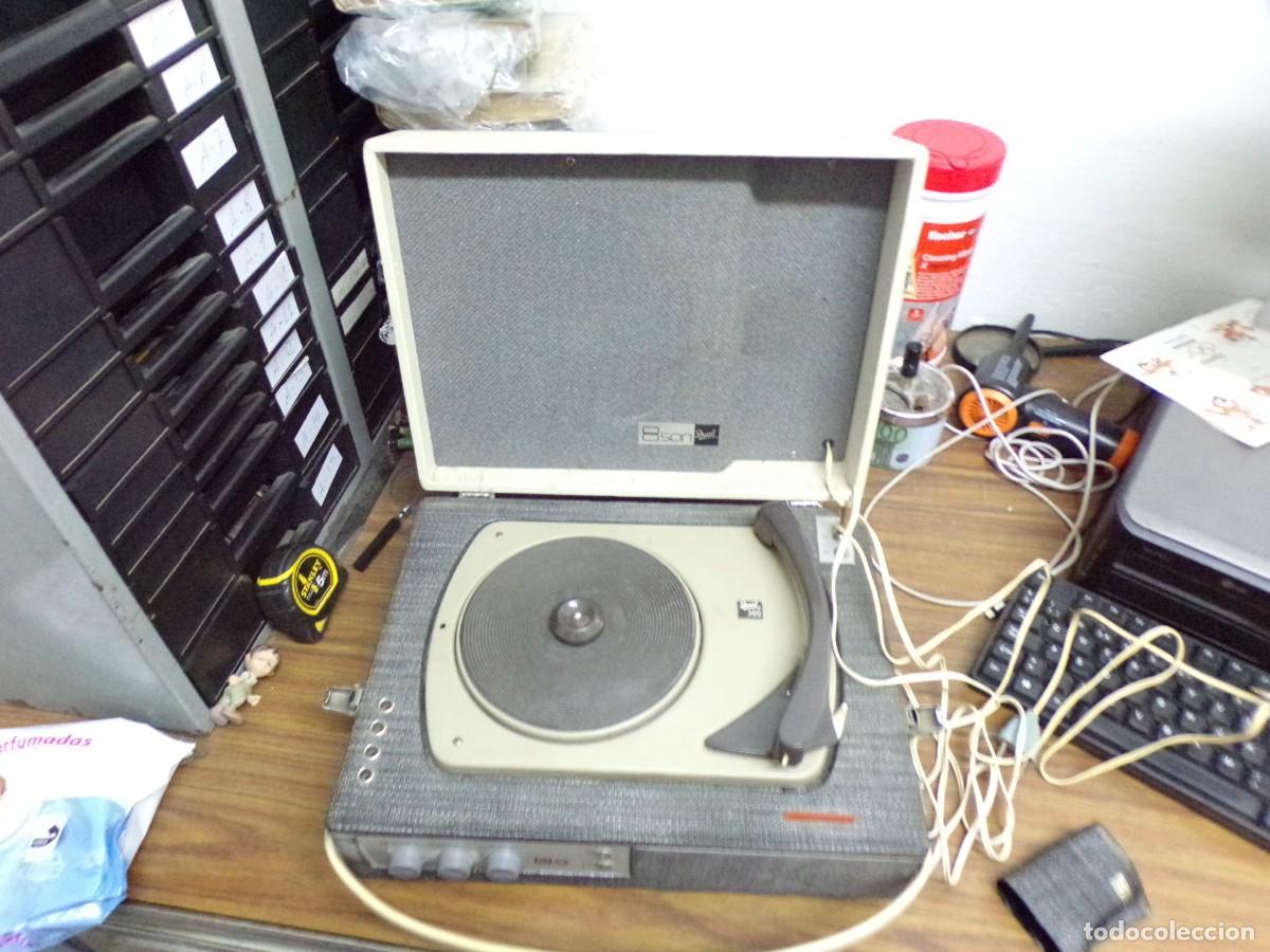 Radios antiguas: ESTAMOS LIQUIDANDO. tocadiscos eclerson 8.son dual - Foto 1