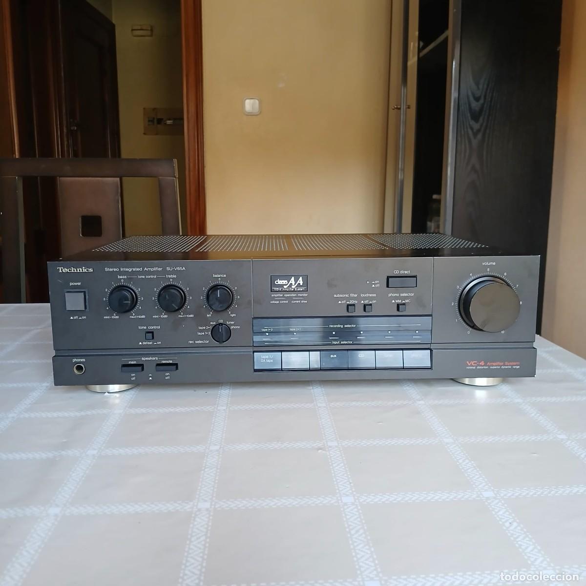 Radios antiguas: Technics SU-V65A amplificador class AA - Foto 1