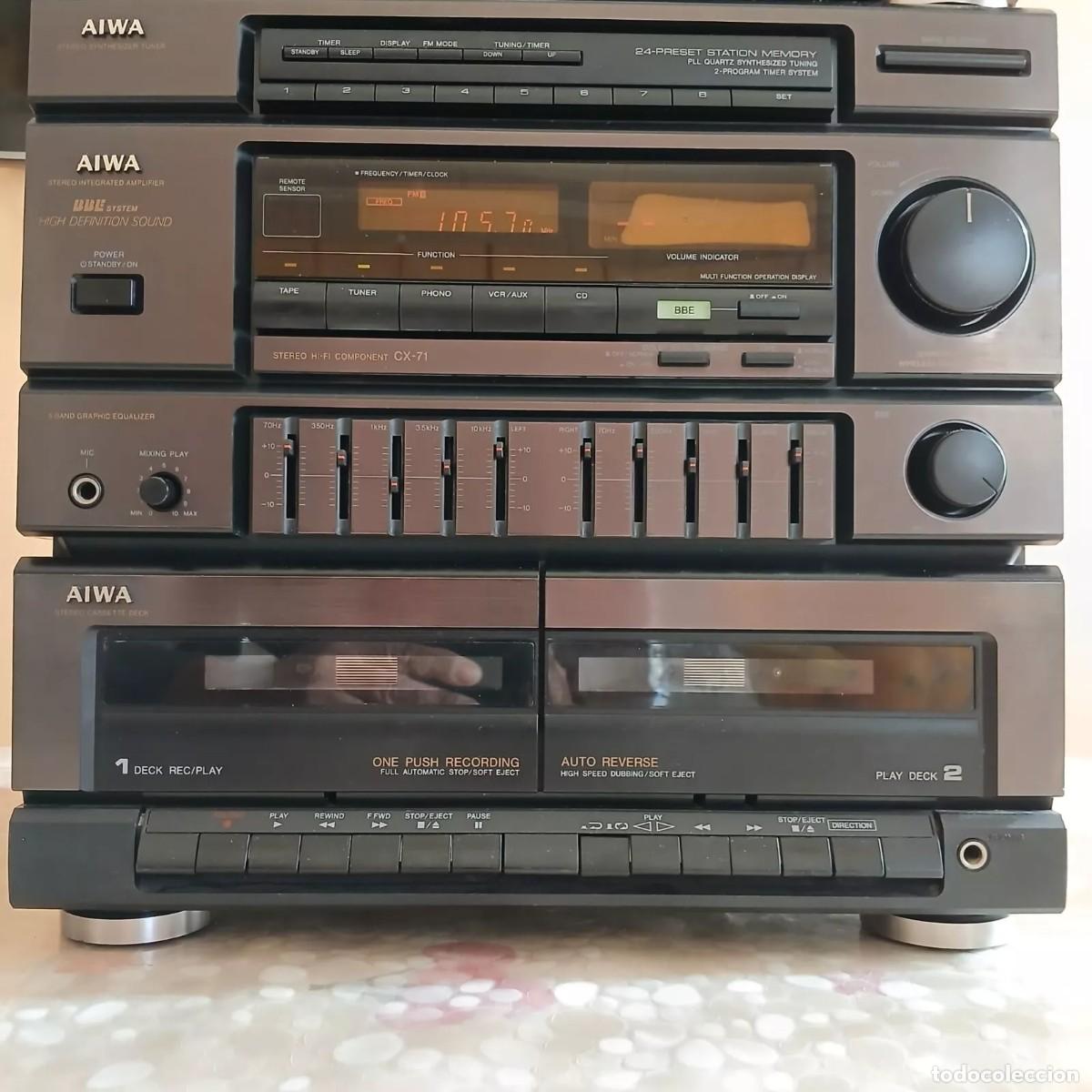 Radios antiguas: AIWA CX-71Z Audio line - Foto 8