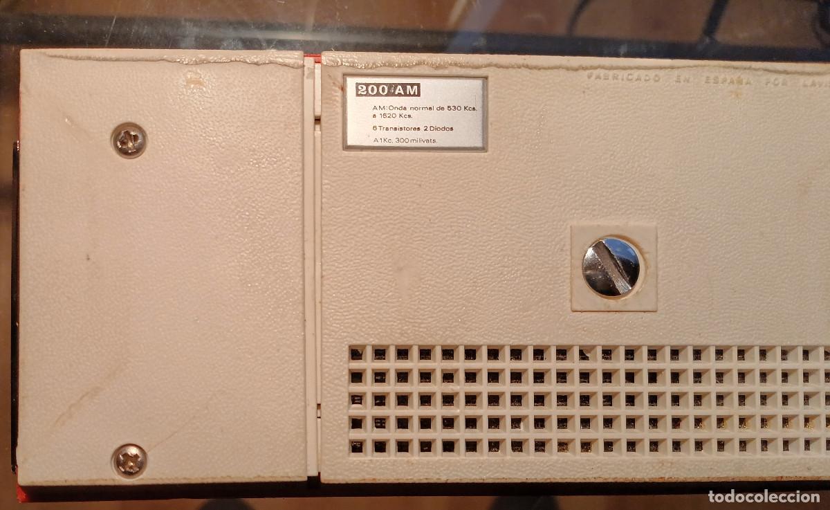 Radios antiguas: Radio transistor Lavis 200 - Foto 2