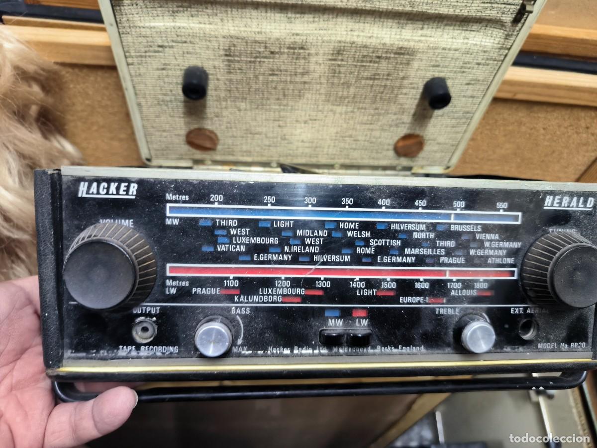 Radios antiguas: RADIO HACKER HERALD RP30 vintage - Foto 1