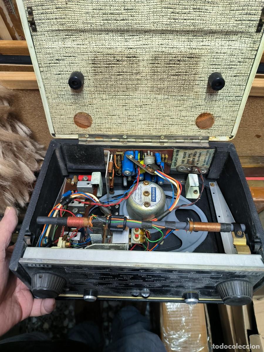 Radios antiguas: RADIO HACKER HERALD RP30 vintage - Foto 5