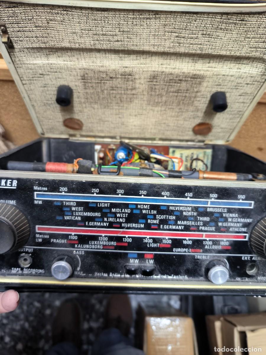 Radios antiguas: RADIO HACKER HERALD RP30 vintage - Foto 6