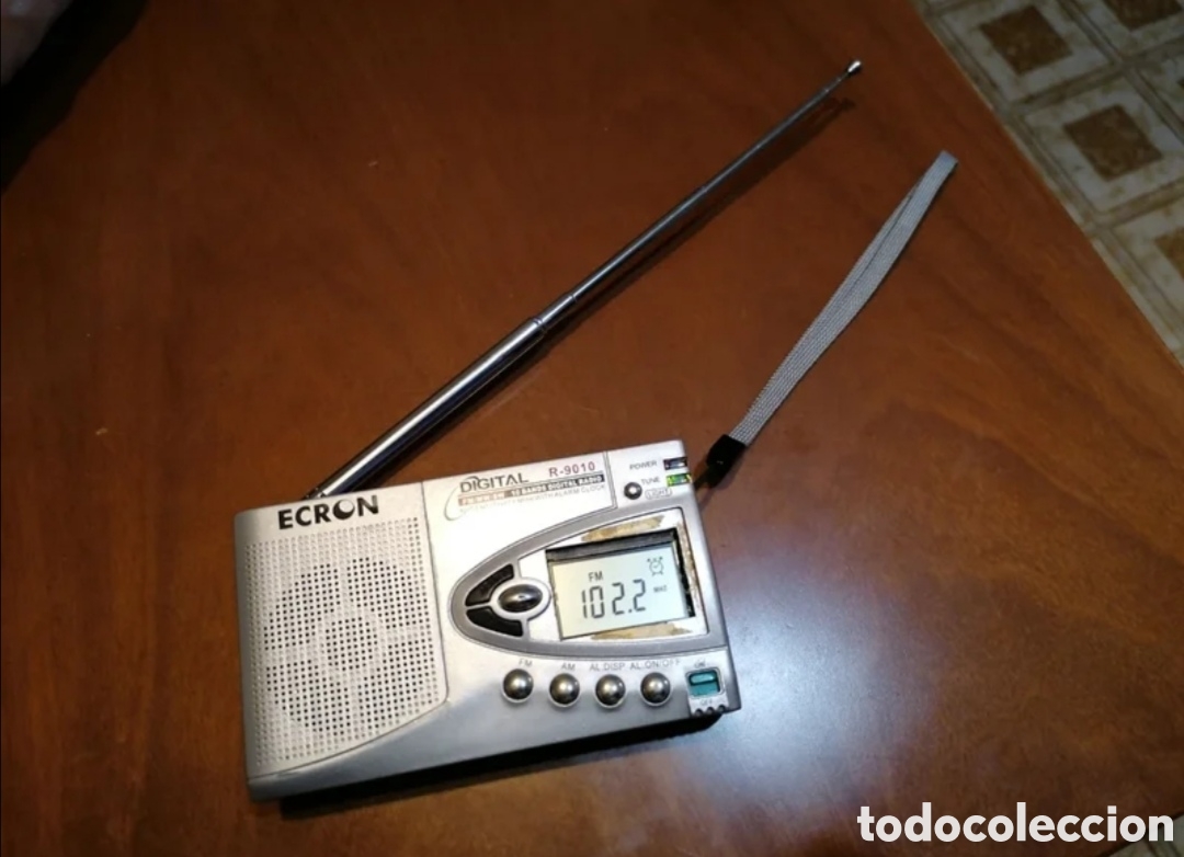 Radios antiguas: Radio digital ECRON R-9010 FM/MW/SW - Foto 3