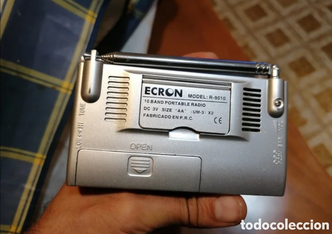 Radios antiguas: Radio digital ECRON R-9010 FM/MW/SW - Foto 4